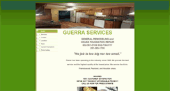 Desktop Screenshot of guerraservices.com